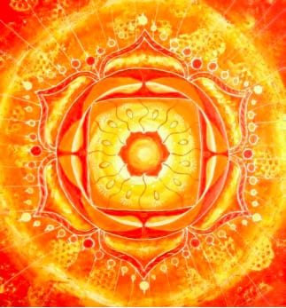 Red Yellow Mandala